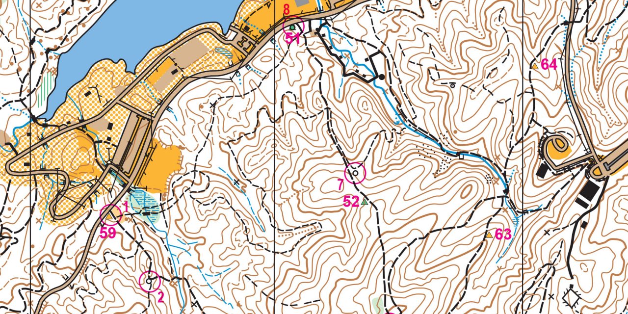 Oak Mountain Orienteering Course