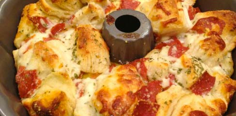 Dutch Oven Pizza Casserole
