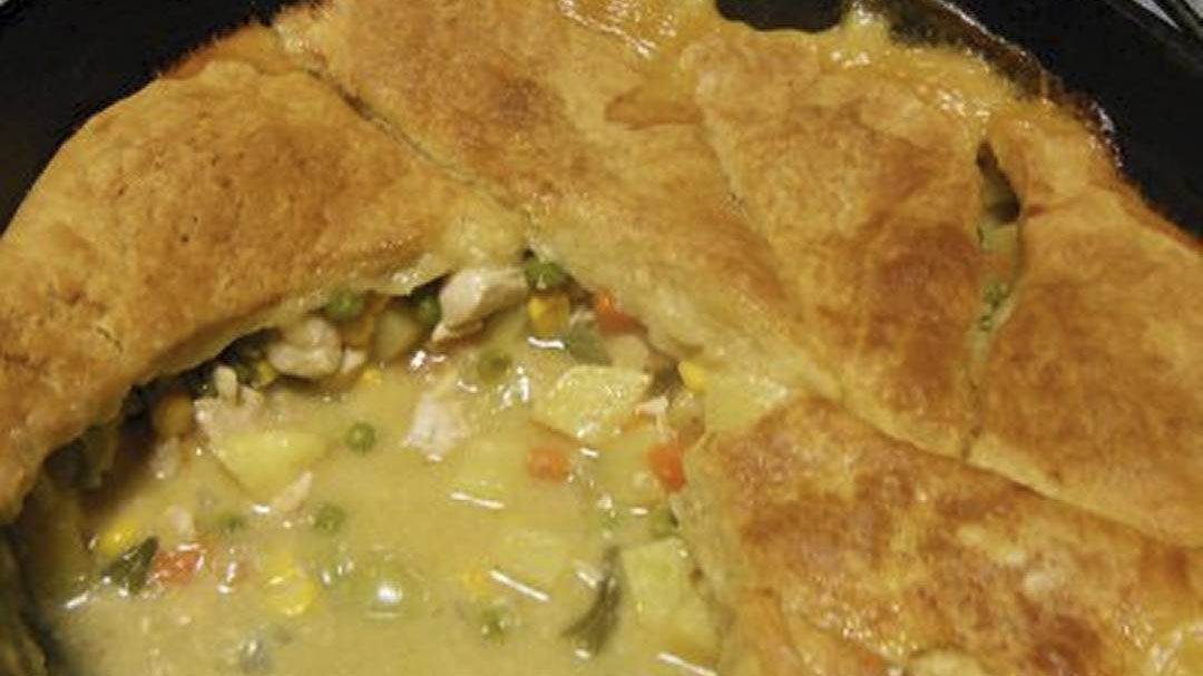 Dutch Oven Camp Chicken Pot Pie